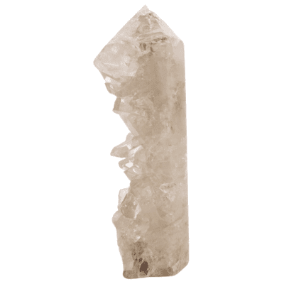 Brazillian Quartz Cluster Part-Polished Point (140mm) - Image 2