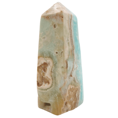 Blue Aragonite Polished Obelisk (92mm) - Image 2