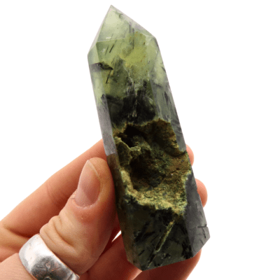 Prehnite Polished Point (84mm) - Image 4