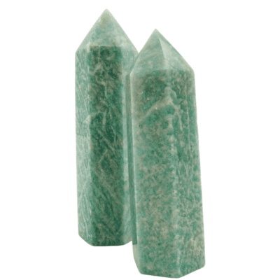 Amazonite Polished Points x 2 (108g) - Image 3