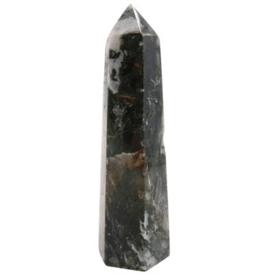 Moss Agate Polished Point (85mm) - Image 3