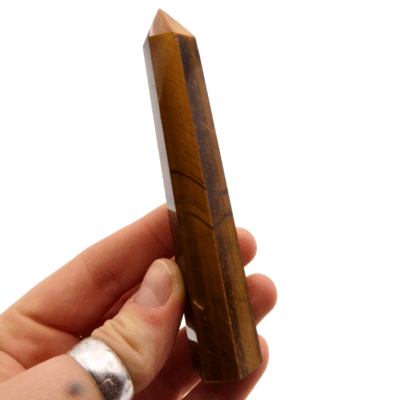 Tiger Eye Polished Point (110mm) - Image 4