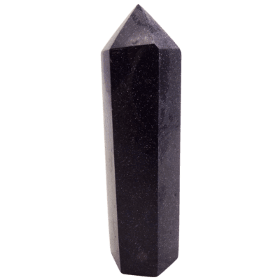 Wholesale Blue Goldstone Polished Point