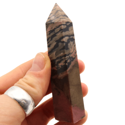 Rhodonite Polished Point (90mm) - Image 4