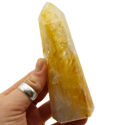 Golden Healer Quartz Polished Point (130mm) - Image 4