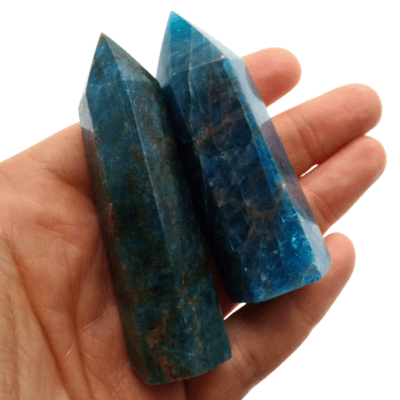 Apatite Polished Points x 2 (132g) - Image 4