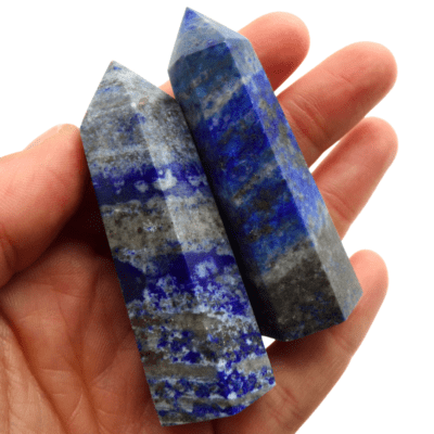 Lapis Lazuli Polished Points x 2 (118g) - Image 4