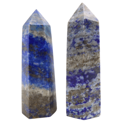 Lapis Lazuli Polished Points x 2 (118g) - Image 2