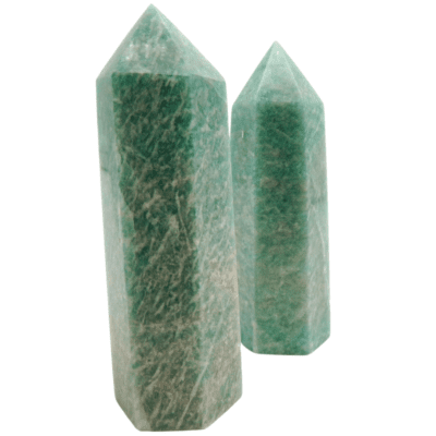 Amazonite Polished Points x 2 (96g) - Image 3