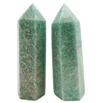 Amazonite Polished Points x 2 (96g) - Image 2