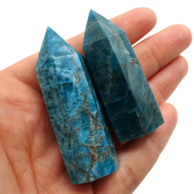 Apatite Polished Points x 2 (88g) - Image 4