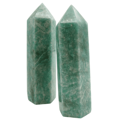 Amazonite Polished Points x 2 (105g) - Image 3