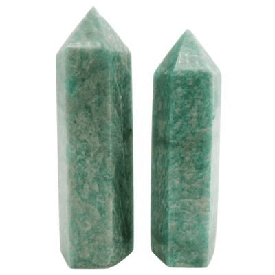 Amazonite Polished Points x 2 (105g) - Image 2