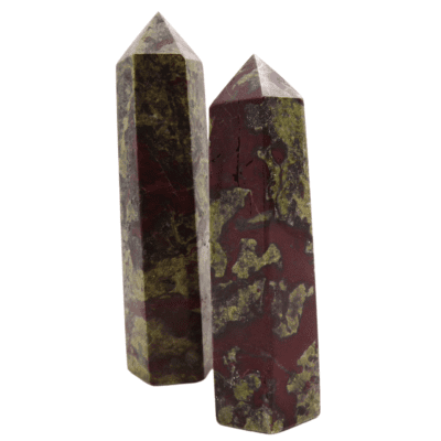 Dragons Blood Japser Polished Points x 2 (158g) - Image 3