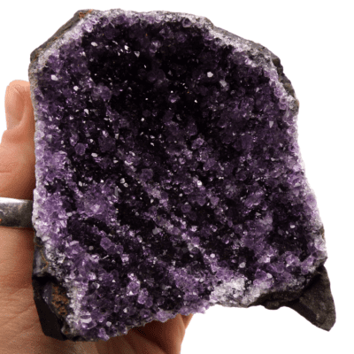 Midnight Amethyst Druze Formation (386g) - Image 5