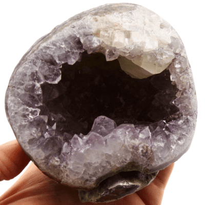 Druzy Uruguayan Amethyst Geode (612g) - Image 5