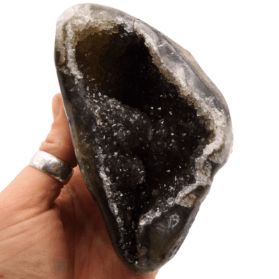 Druzy Uruguayan Amethyst Geode (626g) - Image 5