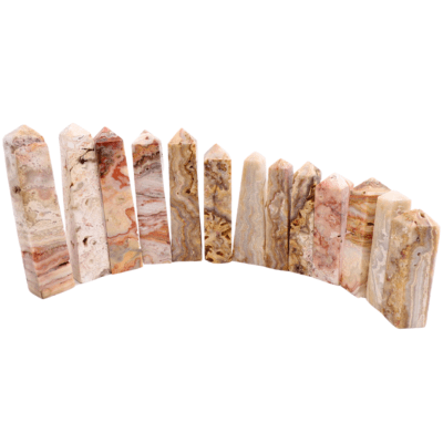 Crazy Lace Agate Obelisks Tray Deal (1.22KG) 30% OFF! - Image 3