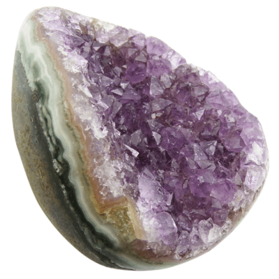 Amethyst Druzy Egg (95mm x 70mm) - Image 3