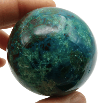 Chrysocolla Sphere (50mm) - Image 4