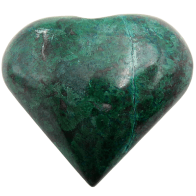 Chrysocolla Heart (42mm x 46mm) - Image 2