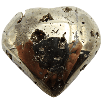 Wholesale Druzy Pyrite Heart