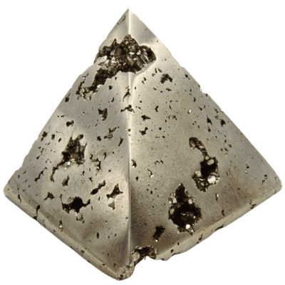 Druzy Pyrite Pyramid (45mm) - Image 3