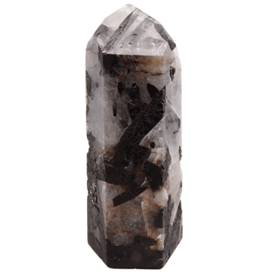 Tourmalinated Quartz Polished Point (75mm) - Image 2