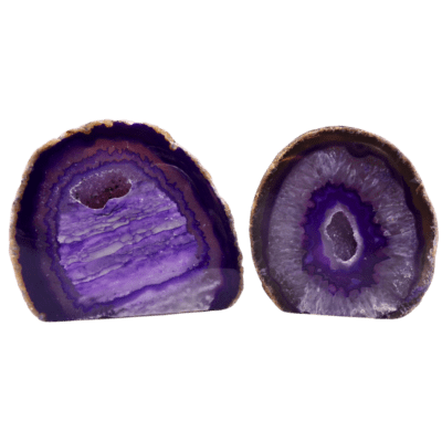 Wholesale Purple Agate Druzy Geodes