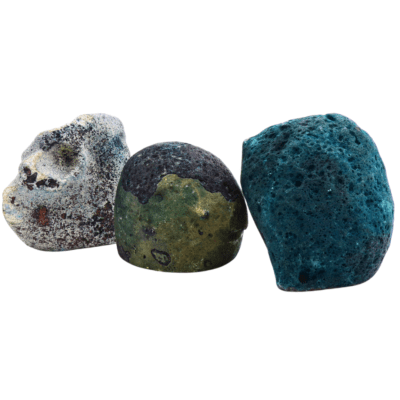 Teal Agate Druzy Geode x 3 (875g) - Image 4