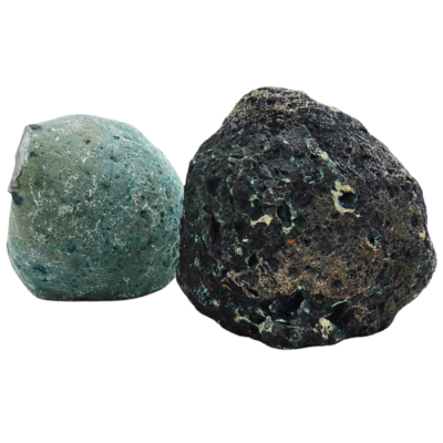 Teal Agate Druzy Geodes x 2 (608g) - Image 4