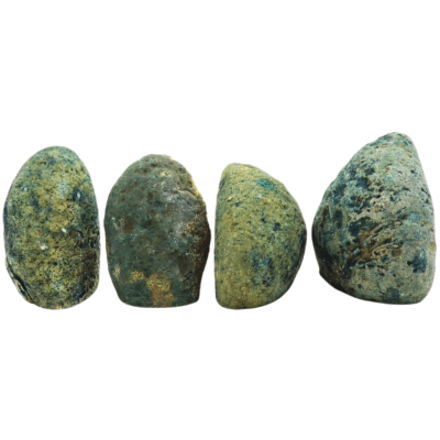 Teal Agate Druzy Geodes x 4 (560g) - Image 4