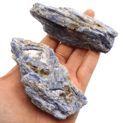 Raw Kyanite Clusters x 2 (422g) - Image 4