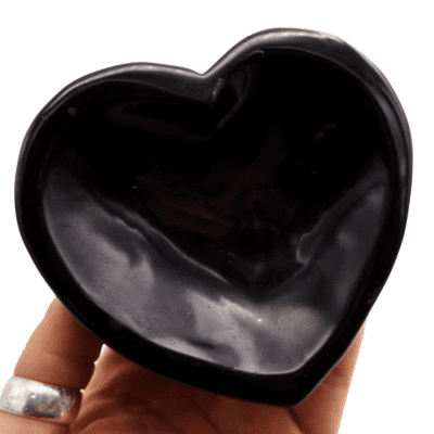 Obsidian Heart Bowl (105mm x 95mm) - Image 4