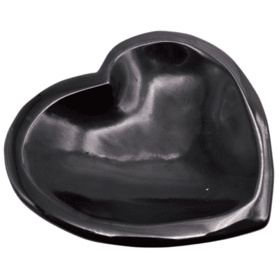 Obsidian Heart Bowl (105mm x 95mm) - Image 2