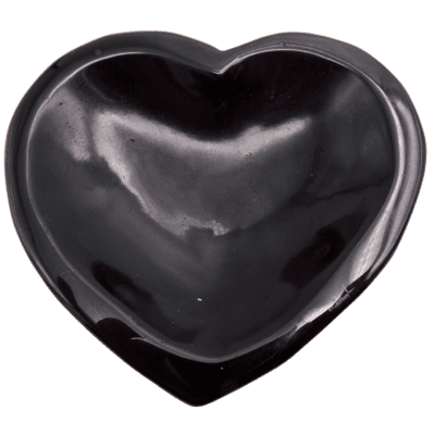 Wholesale Black Obsidian Heart Shaped Bowl