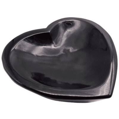 Obsidian Heart Bowl (105mm x 98mm) - Image 2