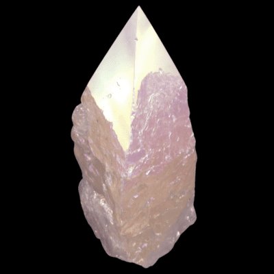 Aura Rose Quartz Cut Base Point (85mm) - Image 3