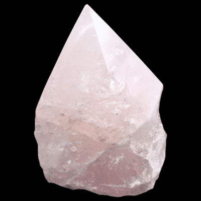 Rose Quartz Cut Base Point (95mm) - Image 3