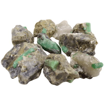 (A Grade) Rough Emerald Pieces (500g) - Image 3