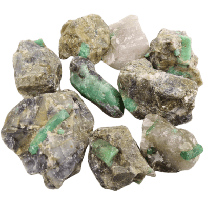 Wholesale Rough Emerald Pieces (A Grade)