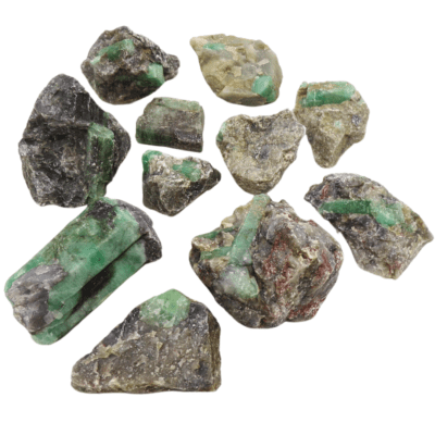 (A Grade) Rough Emerald Pieces (500g) - Image 2