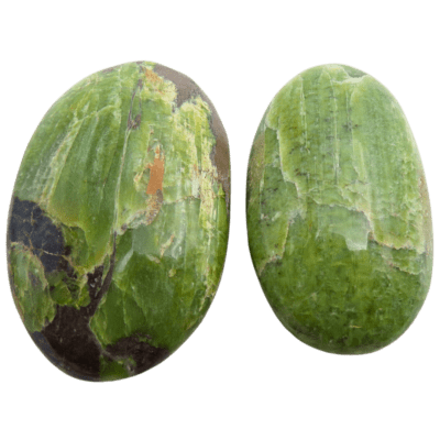 Wholesale Tremolite Palmstones Pair