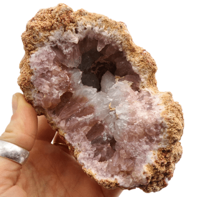 Patagonian Pink Amethyst Cluster (828g) - Image 5