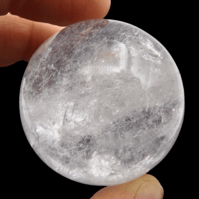 Clear Quartz Sphere (45mm) - Image 4