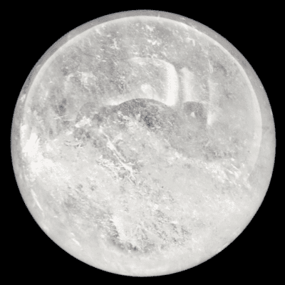 Clear Quartz Sphere (45mm) - Image 3