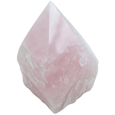 Rose Quartz Cut Base Point (80mm) - Image 2