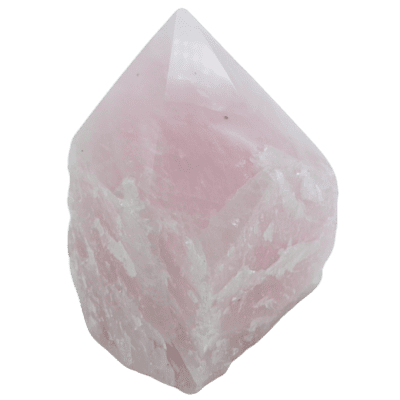 Wholesale Rose Quartz Cut Base Point