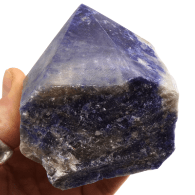 Sodalite Cut Base Point (75mm x 66mm) - Image 4