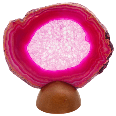 Agate Slice - Pink (150mm x 120mm) - Image 3